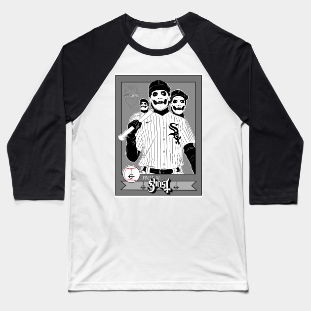 Baseball Papa Baseball T-Shirt by ImSomethingElse